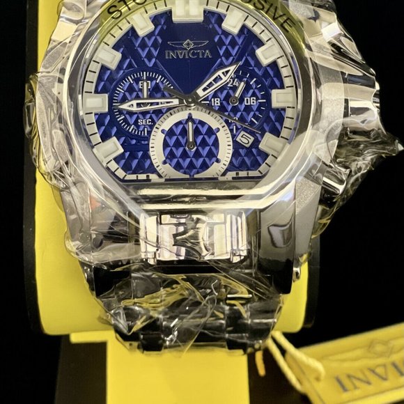 Blue Pro Diver Men's GMT Watch NEW - Picture 3 of 8